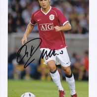 Fußball: Christiano Ronaldo - orig. sign. Grossfoto