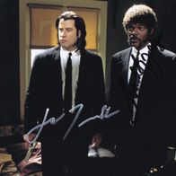 Pulp Fiction-Cast - 2x orig. sign. Grossfoto