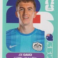 Panini Fussball WM 2026 Joe Gauci AUS Bild Nr 3
