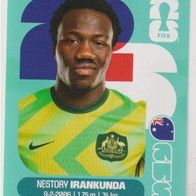 Panini Fussball WM 2026 Nestory Irankunda AUS Bild Nr 19