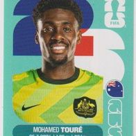 Panini Fussball WM 2026 Mohamed Toure AUS Bild Nr 20