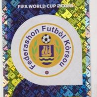 Panini Fussball WM 2026 Wappen CUW Bild Nr 1