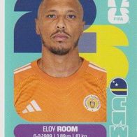 Panini Fussball WM 2026 Eloy Room CUW Bild Nr 2