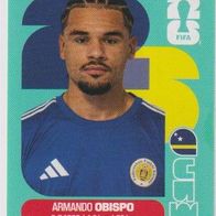 Panini Fussball WM 2026 Armando Obispo CUW Bild Nr 3