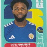 Panini Fussball WM 2026 Sherel Floranus CUW Bild Nr 4