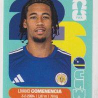 Panini Fussball WM 2026 Livano Comenencia CUW Bild Nr 9