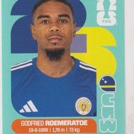 Panini Fussball WM 2026 Godfried Roemeratoe CUW Bild Nr 10
