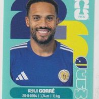 Panini Fussball WM 2026 Kenji Gorré CUW Bild Nr 15