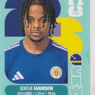 Panini Fussball WM 2026 CUW Bild Nr 20
