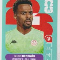 Panini Fussball WM 2026 Bechir Ben Said TUN Bild Nr 2