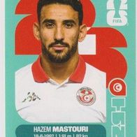 Panini Fussball WM 2026 Hazem Mastouri TUN Bild Nr 17