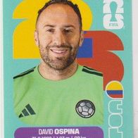 Panini Fussball WM 2026 David Ospina COL Bild Nr 3