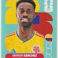 Panini Fussball WM 2026 Dávinson Sánchez COL Bild Nr 4