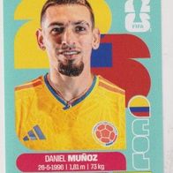 Panini Fussball WM 2026 Daniel Muñoz COL Bild Nr 6