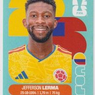 Panini Fussball WM 2026 Jefferson Lerma COL Bild Nr 10