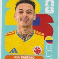 Panini Fussball WM 2026 Kevin Castaño COL Bild Nr 11