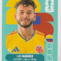 Panini Fussball WM 2026 Luis Suárez COL Bild Nr 19
