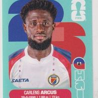 Panini Fussball WM 2026 Carlens Arcus HAI Bild Nr 3