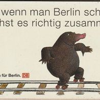 TK Telefonkarte Deutschland S 38 08.94 gebraucht - Freie Bahn für Berlin DB AG