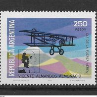 085) Argentinien 1979 Flugzeuge Mi. Nr. 1402 postfrisch