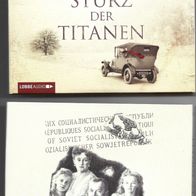 CD Hörbuchbox Ken Follett " Sturz der Titanen "