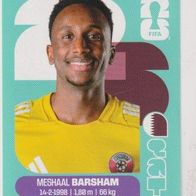 Panini Fussball WM 2026 Meshaal Barsham QAT Bild Nr 2