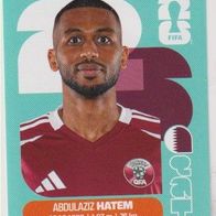 Panini Fussball WM 2026 Abdulaziz Hatem QAT Bild Nr 15
