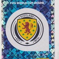 Panini Fussball WM 2026 Wappen SCO Bild Nr 1