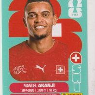 Panini Fussball WM 2026 Manuel Akanji SUI Bild Nr 4