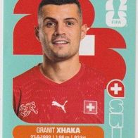 Panini Fussball WM 2026 Granit Xhaka SUI Bild Nr 9
