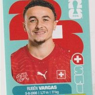 Panini Fussball WM 2026 Rubén Vargas SUI Bild Nr 18