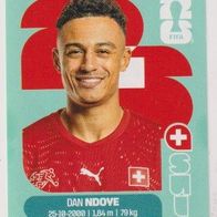 Panini Fussball WM 2026 Dan Ndoye SUI Bild Nr 19