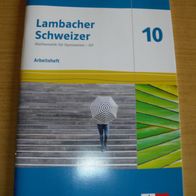 Heft: Lambacher Schweizer Mathematik 10 - G9. Ausgabe NRW - Arbeitsheft mit Lösungen