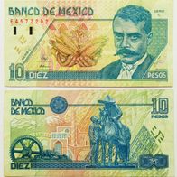 Mexiko 10 Pesos 1994 / Pick.105a - XF