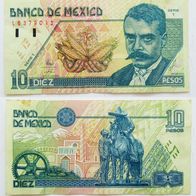 Mexiko 10 Pesos 1994 / Pick.105a - VF