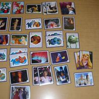 32 Rewe-Sticker, 100 Jahre Disney, Sammelbilder, 2023