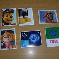 6 Aldi-Sticker Paw Patrol
