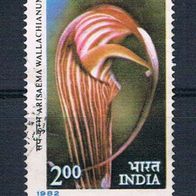 036) Indien 1982 Blumen Mi. Nr. 910 gestempelt