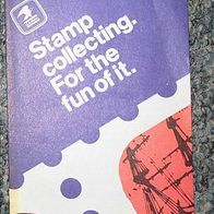 U.S. Mail Stamp Collecting . For the fun of it . Werbefolder 1973