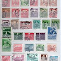 Kleine uralte Sammlung UNGARN Hungary MAGYAR POSTA 55 Marken 1885 -1990 TOP RAR
