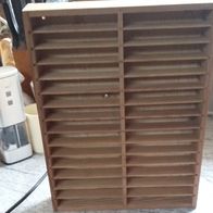 Holz Kassetten Regal für MC Kassetten