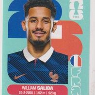 Panini Fussball WM 2026 William Saliba FRA Bild Nr 4