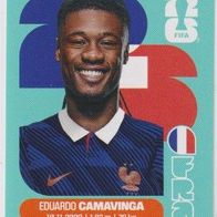 Panini Fussball WM 2026 Eduardo Camavinga FRA Bild Nr 10