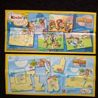 Ü - Ei Beipackzettel Looney Tunes Active ! Puzzle + BPZ / UN 079