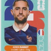 Panini Fussball WM 2026 Adrien Rabiot FRA Bild Nr 12