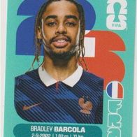 Panini Fussball WM 2026 Bradley Barcola FRA Bild Nr 16