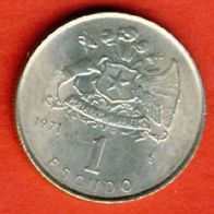 Chile 1 Escudo 1971