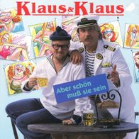 7 Vinylcover Klaus & Klaus * Aber schön muß sie sein