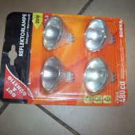 4x Reflektorlampe GU5,3 20W Halogen