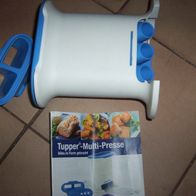 Tupper Multi Presse für z.B. Kroketten Gnocchi Cevapcici Veggie-Sticks Grießschnitte